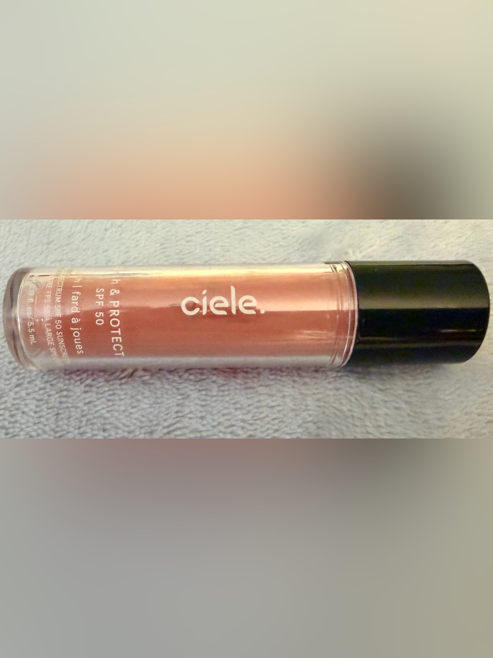 Ciele cream blush in January
